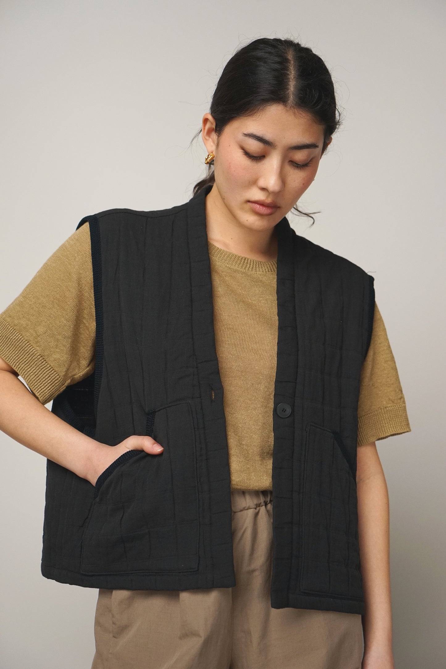 Vest quilt | black