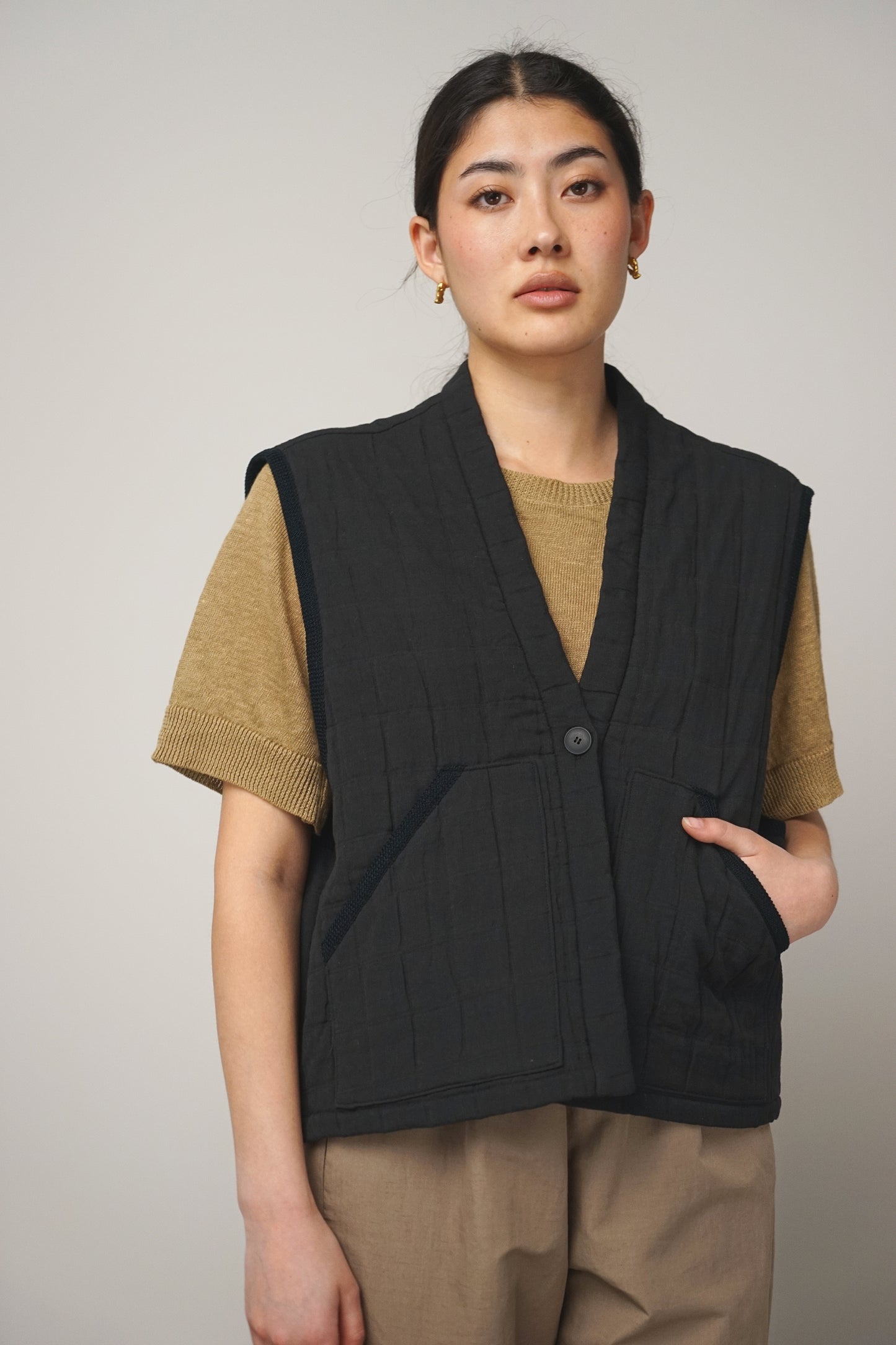 Vest quilt | black