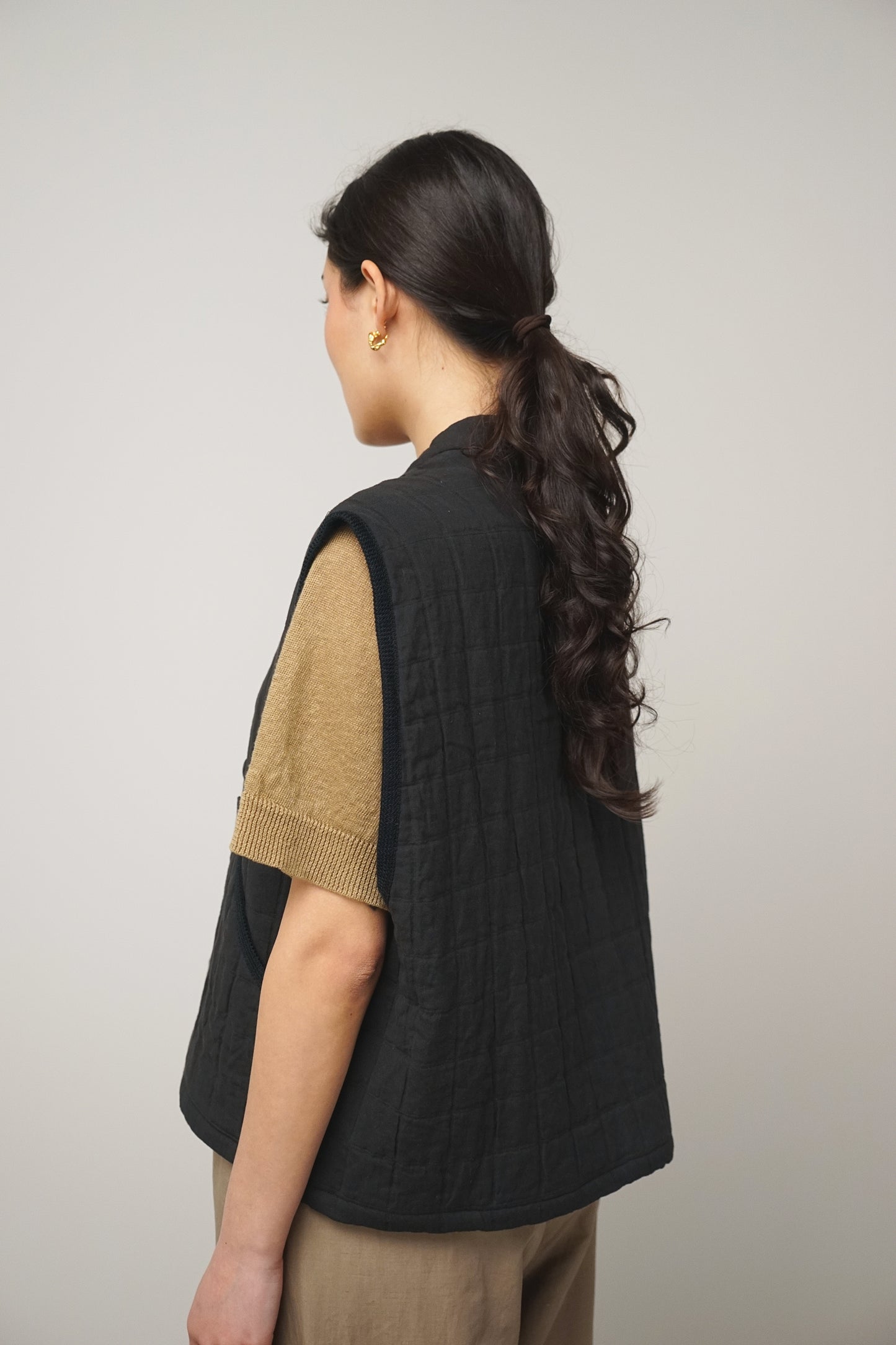 Vest quilt | black