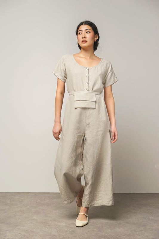 Overall linen | natural