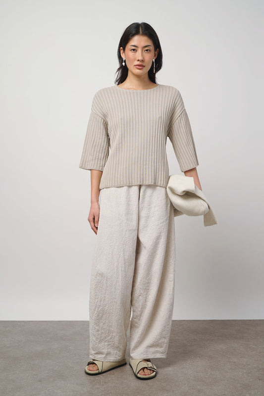 Pullover fine | sand