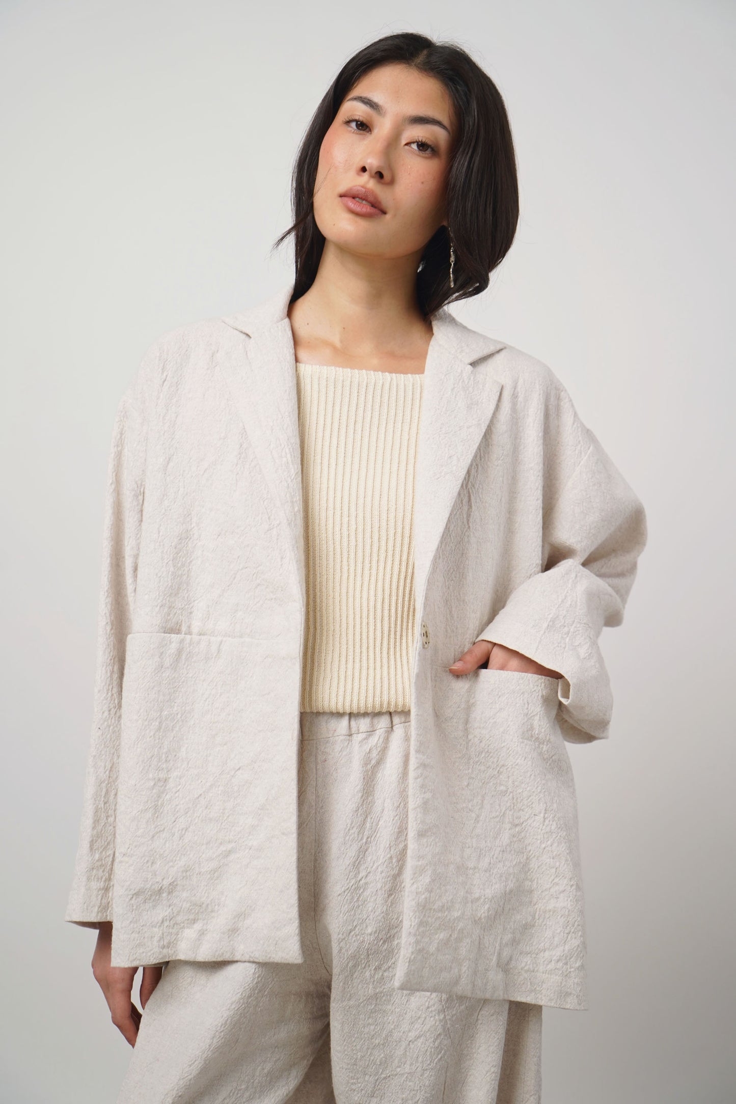 Jacket | greige