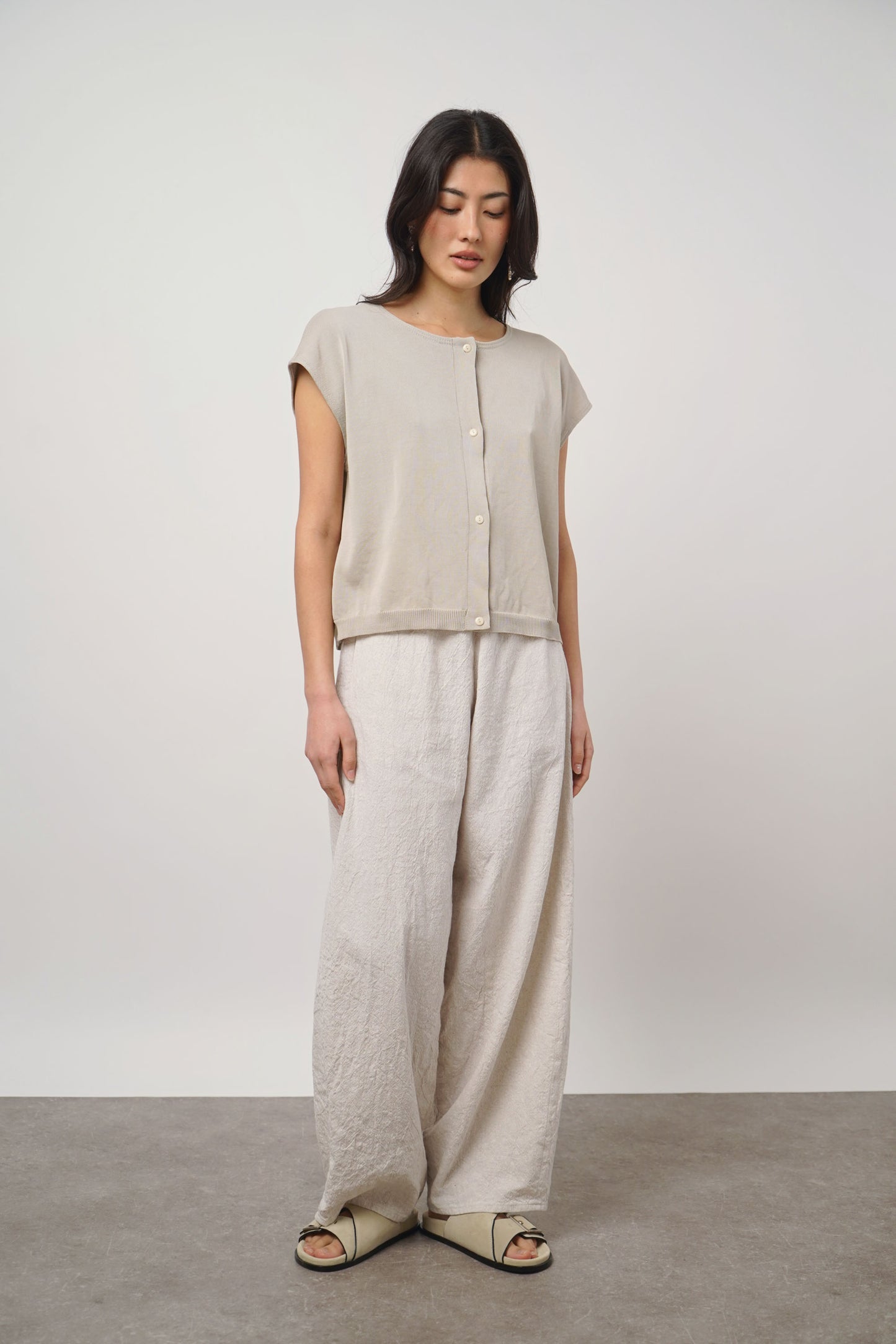 Shirt button | sand