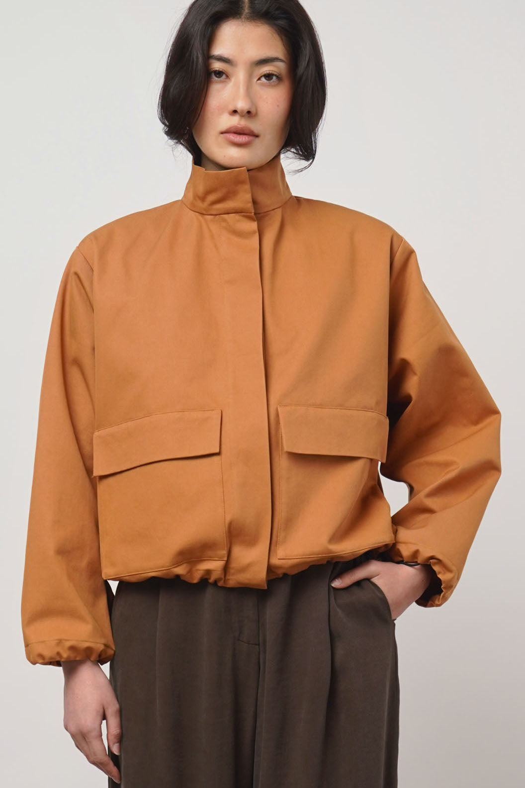 Jacket | terracotta