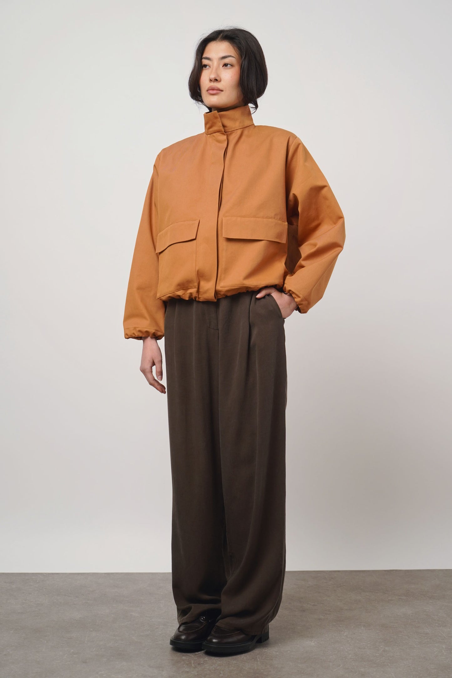 Jacket | terracotta