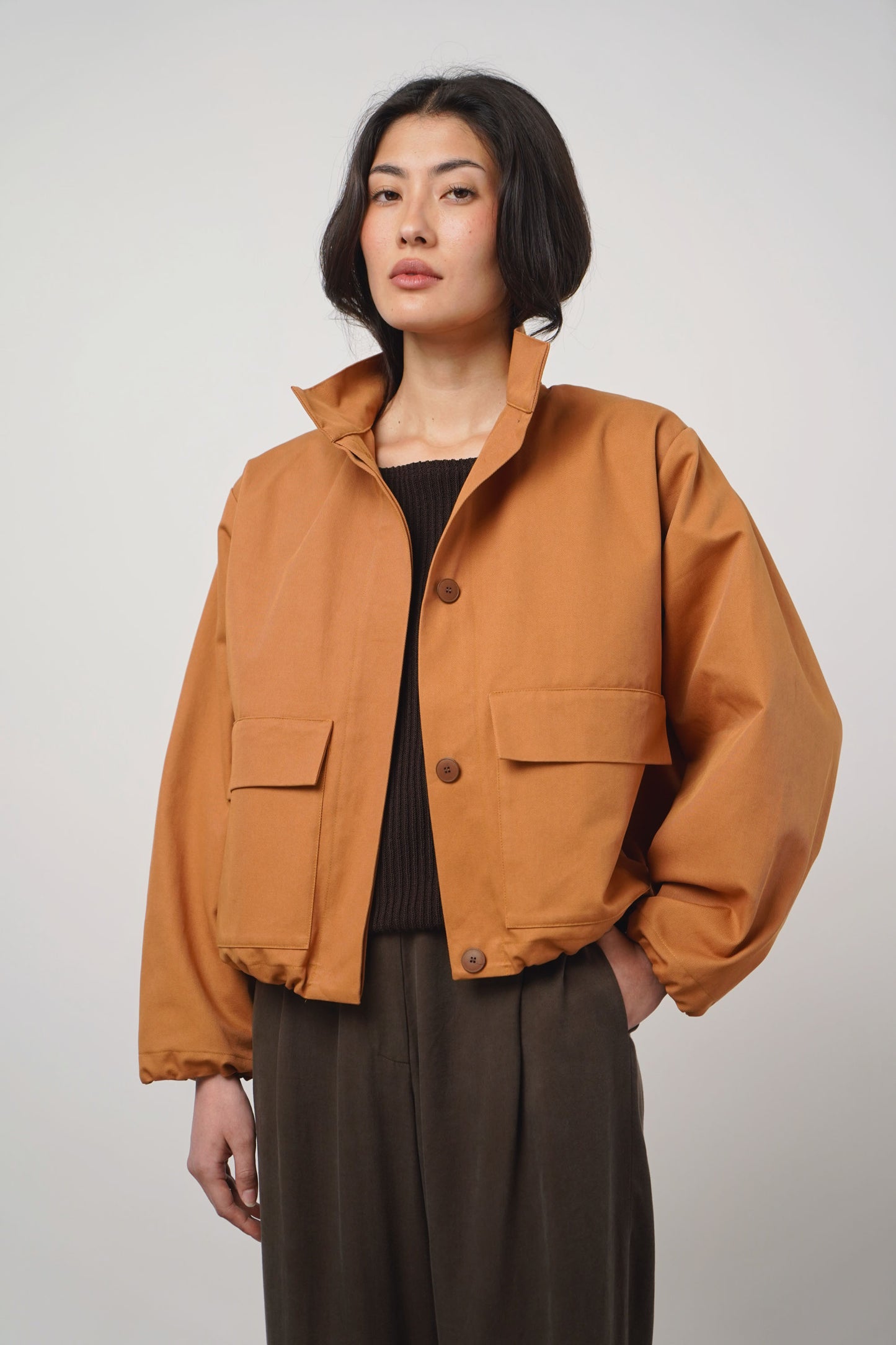 Jacket | terracotta
