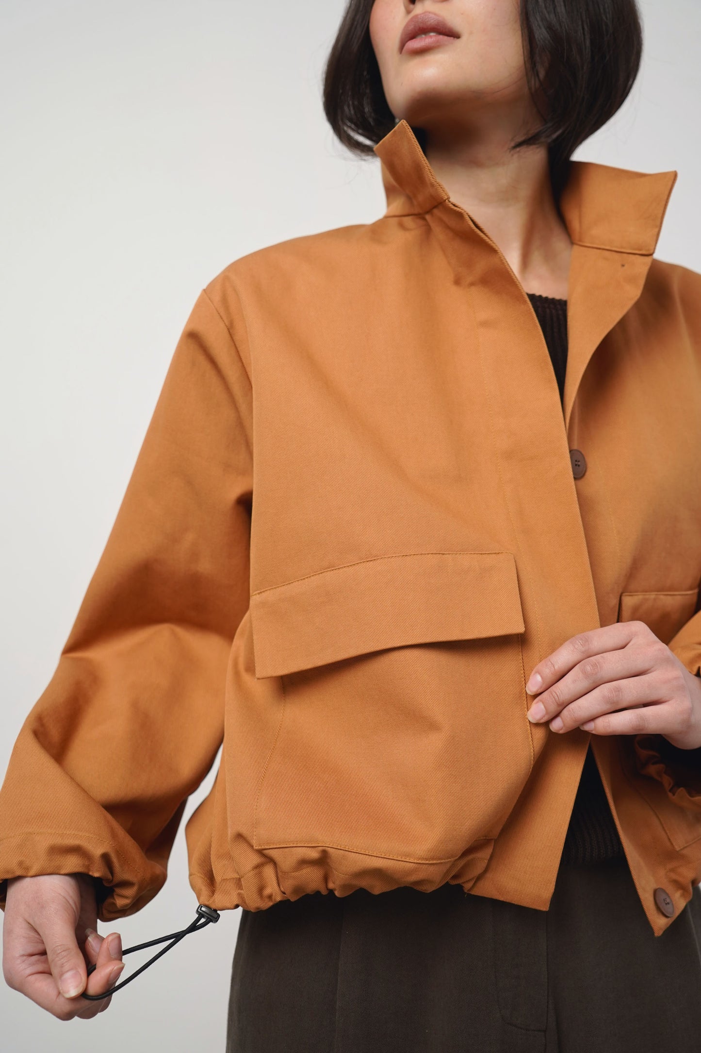 Jacket | terracotta