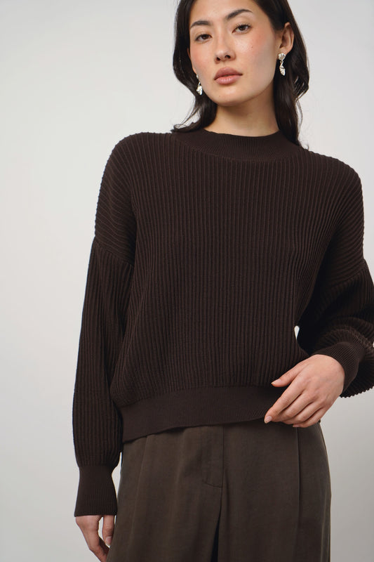 Pullover | espresso