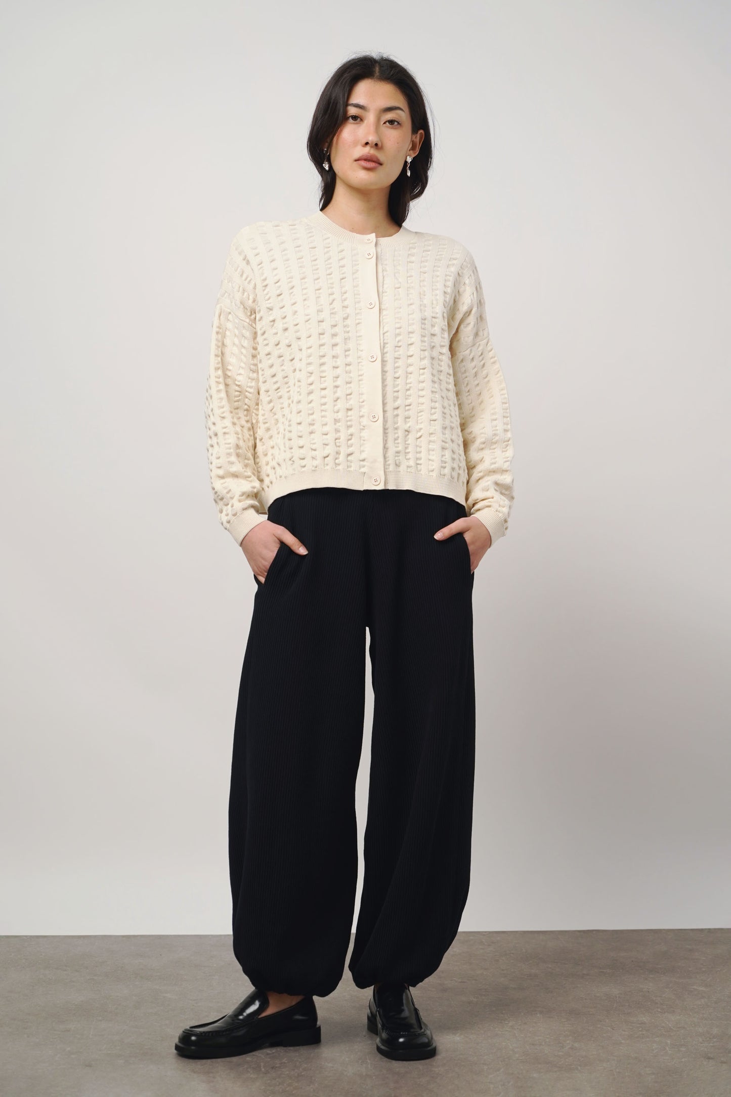 Cardigan bubble | natural