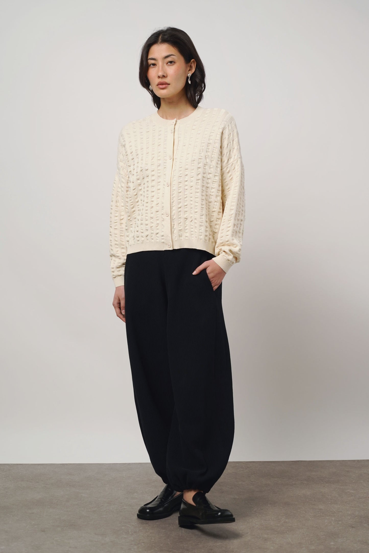 Cardigan bubble | natural