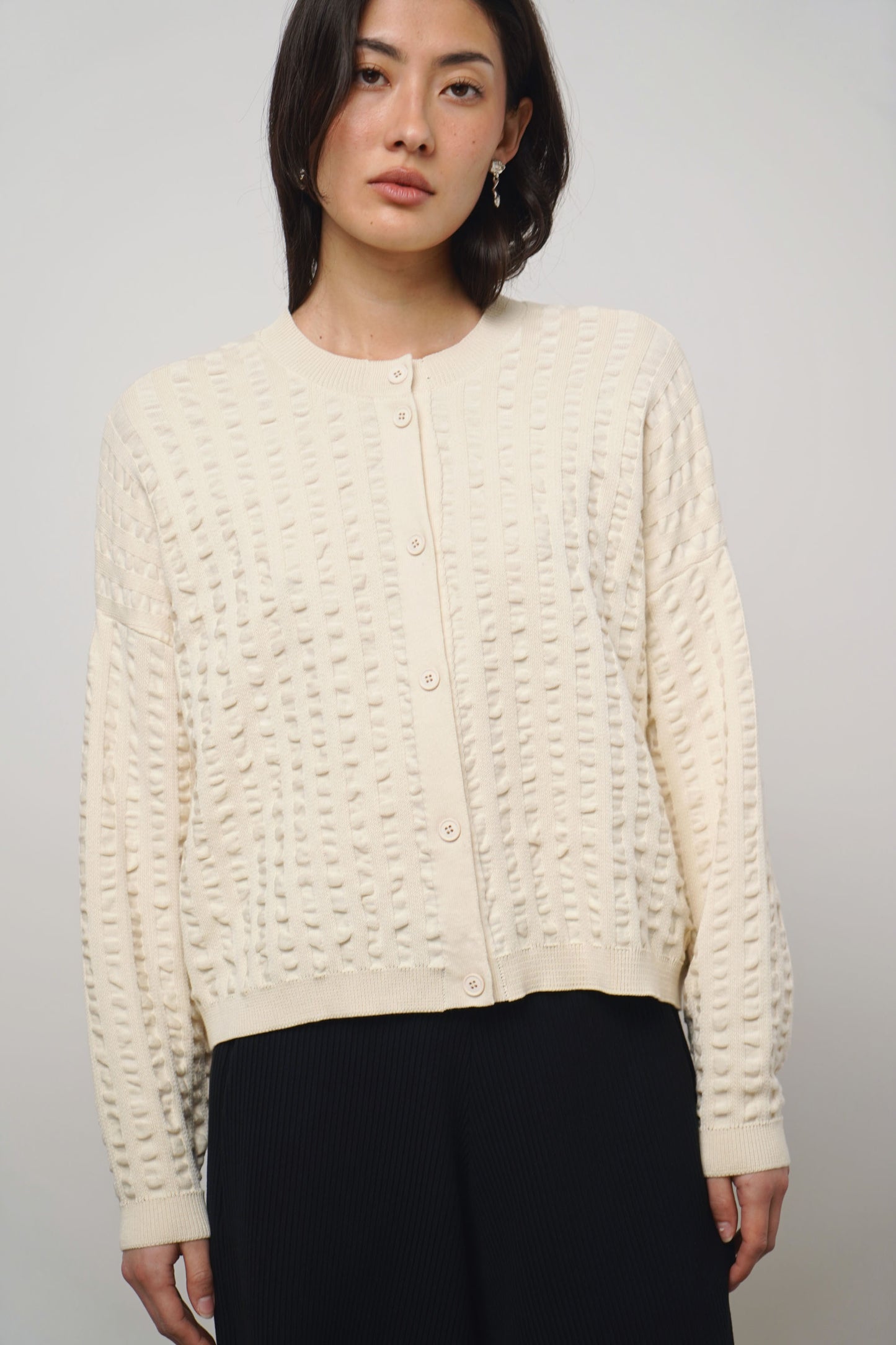 Cardigan bubble | natural