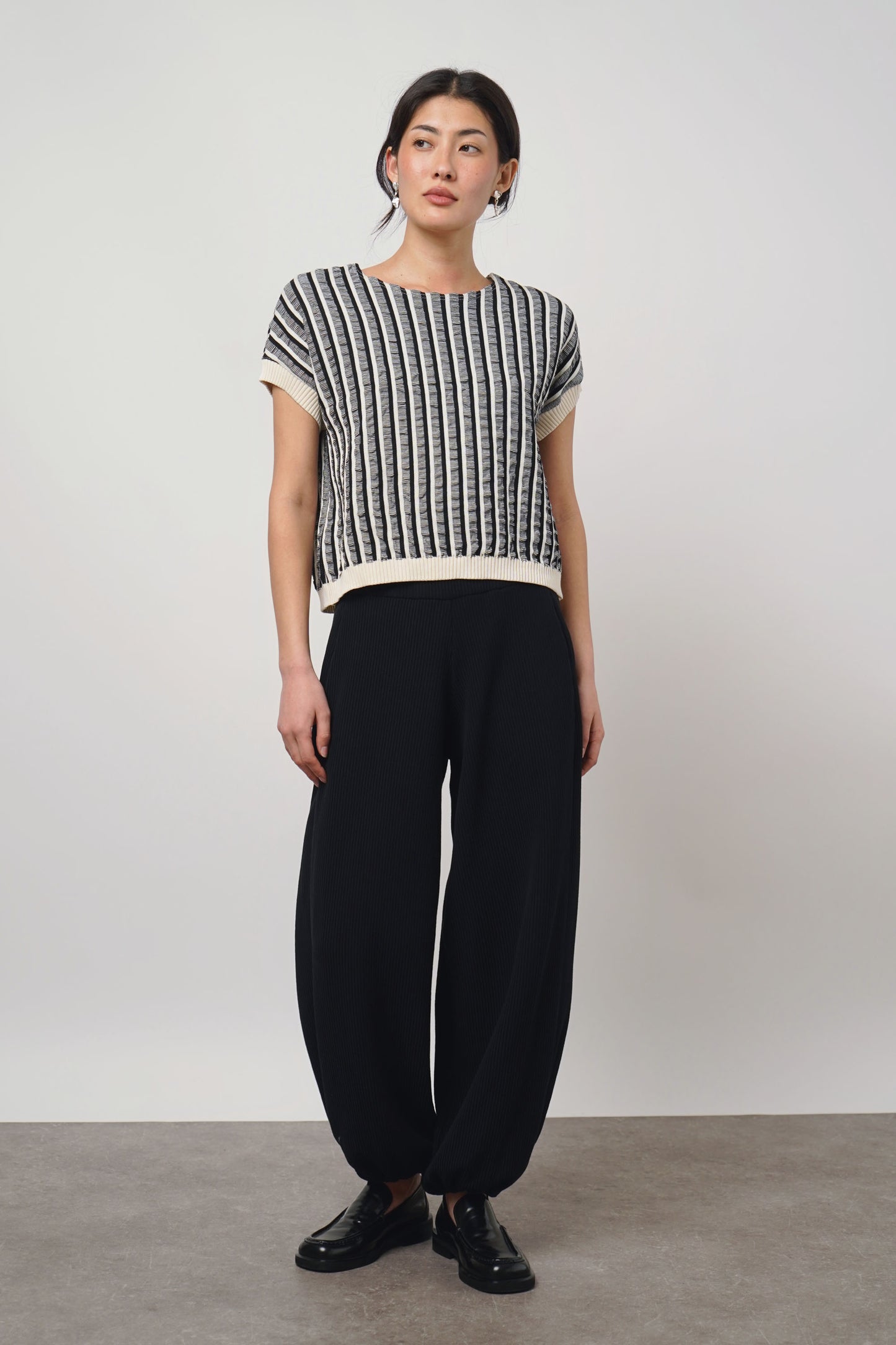 Shirt bubble | natural-black