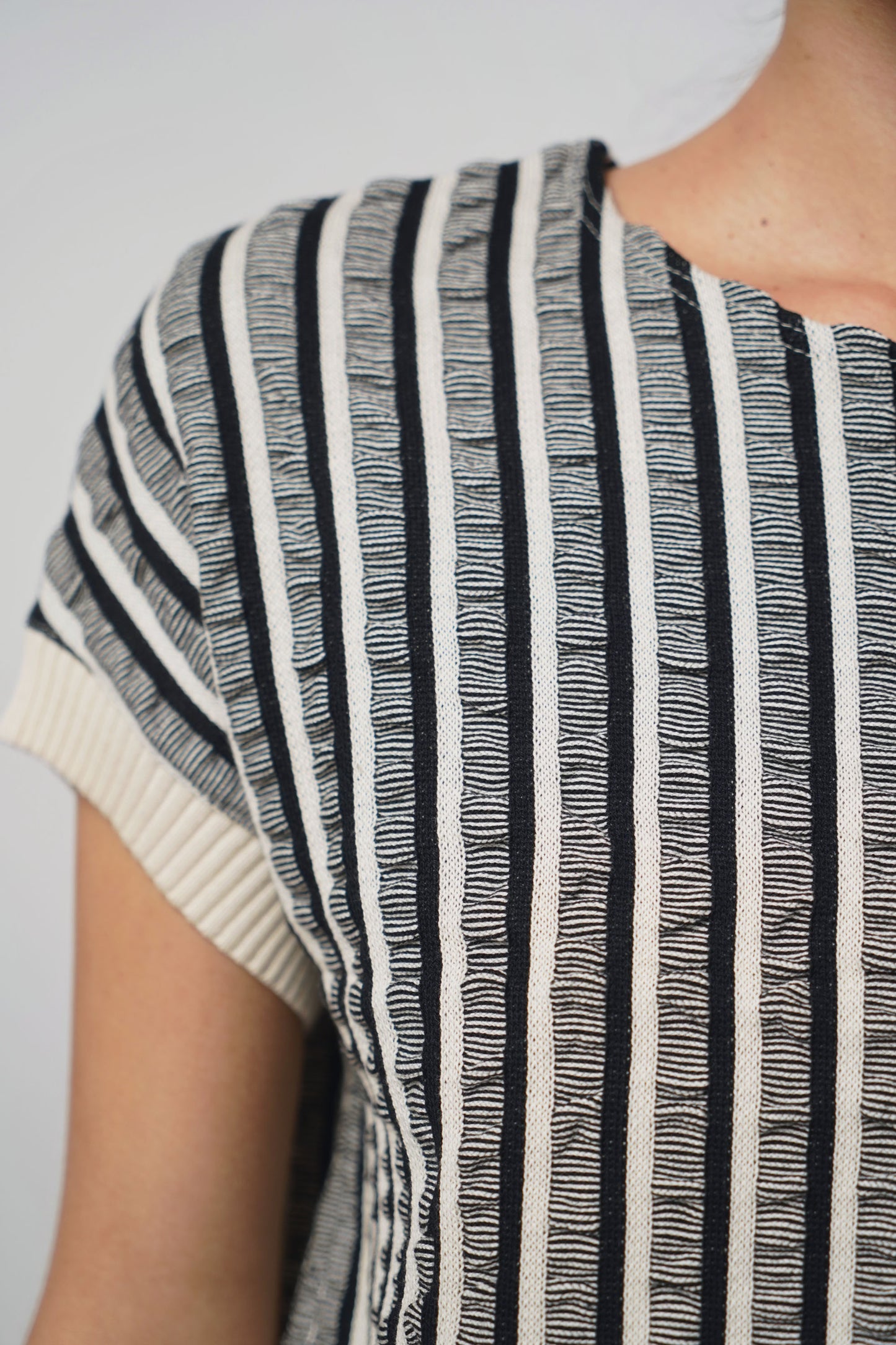 Shirt bubble | natural-black