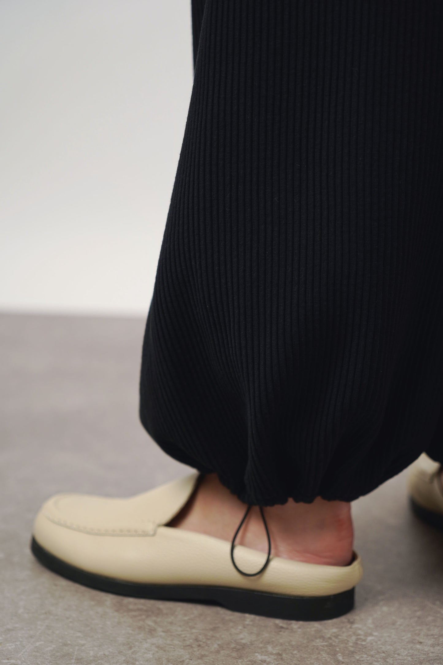 Pants rib | black