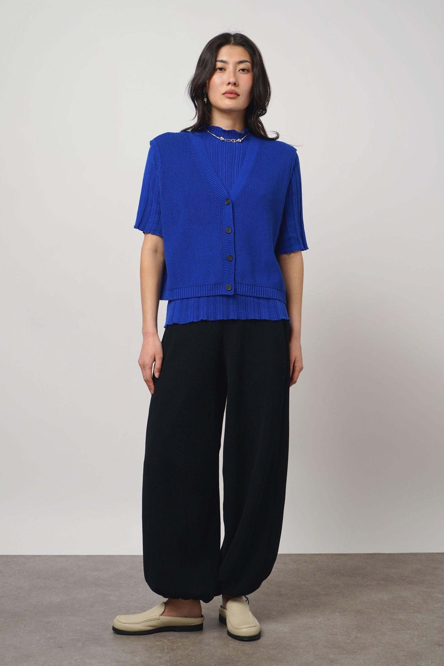 Vest | cobalt blue