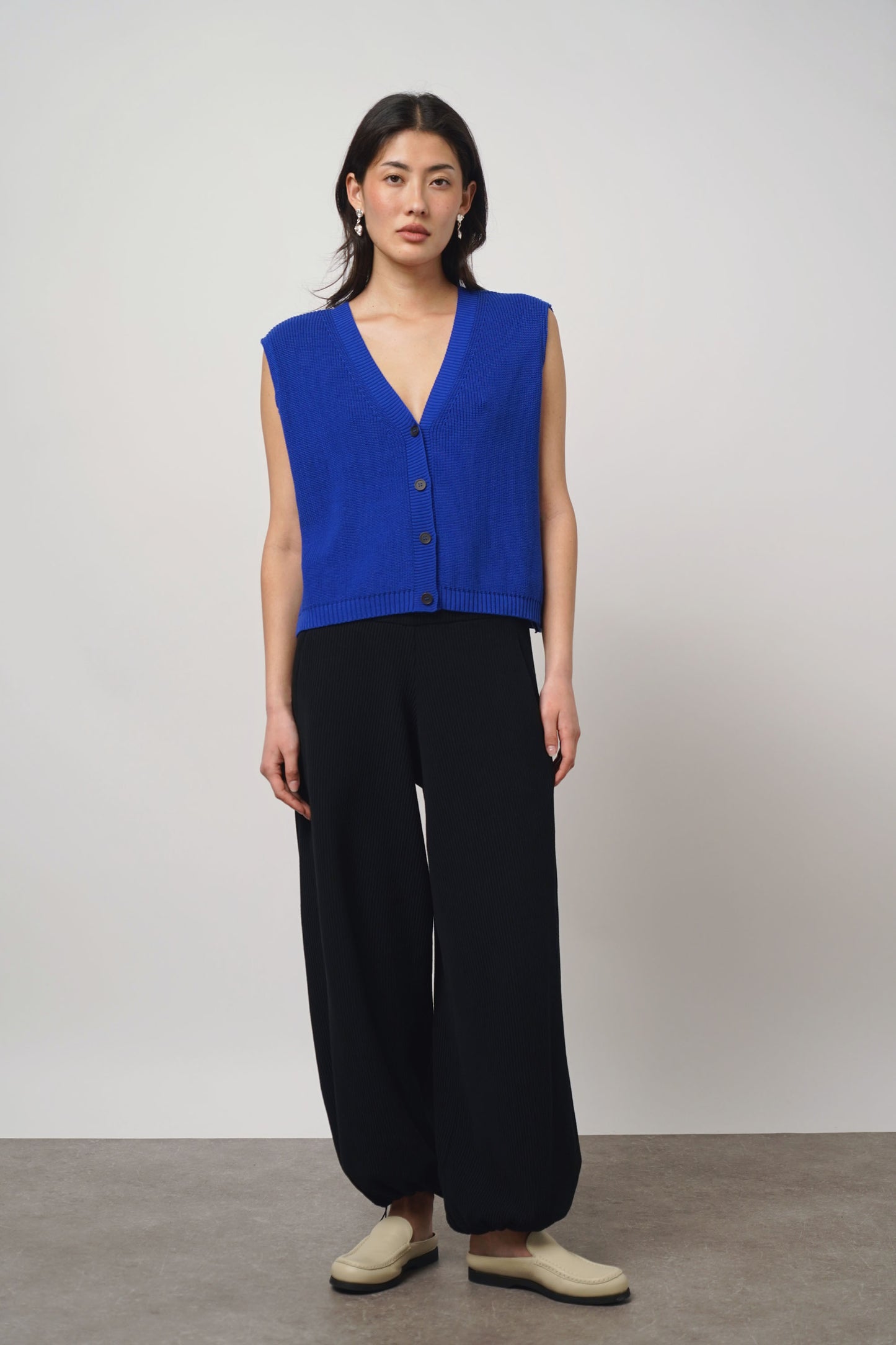 Vest | cobalt blue