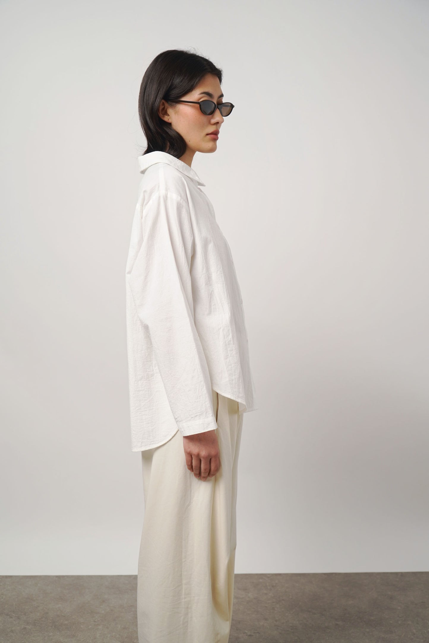 Blouse crinkle | offwhite