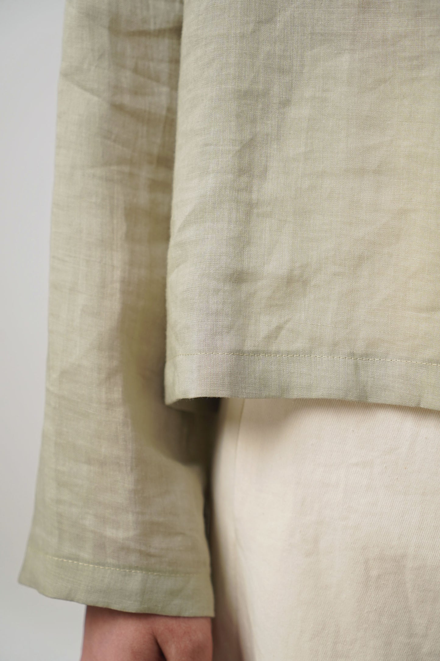 blouse linen | sage