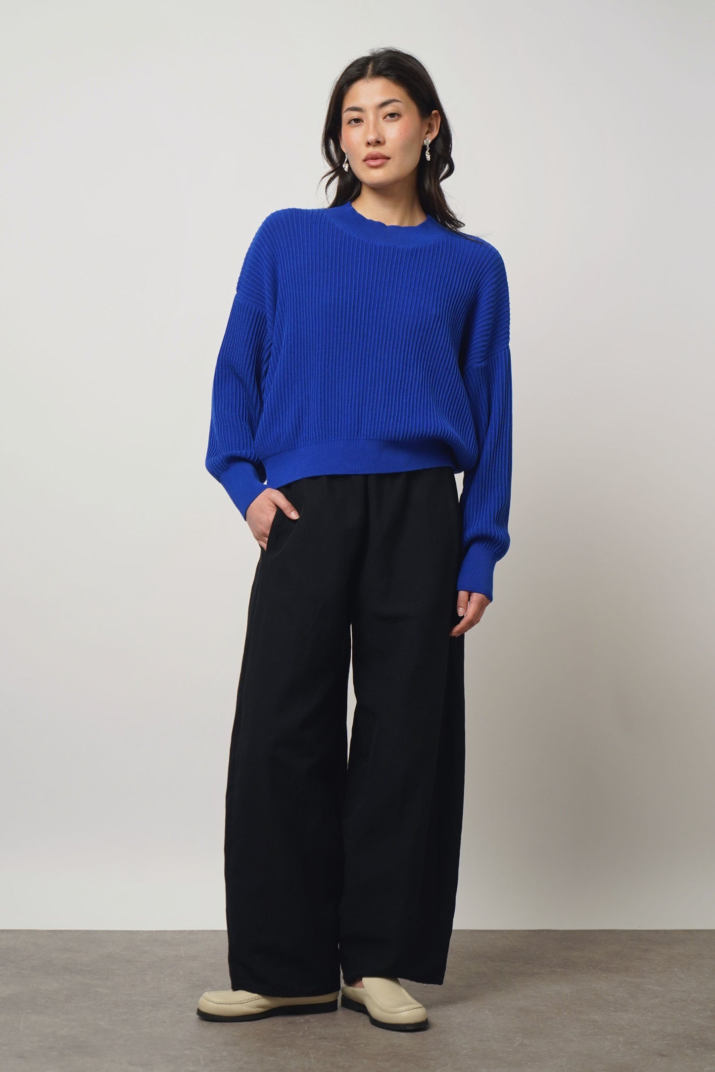 Pullover | cobalt blue