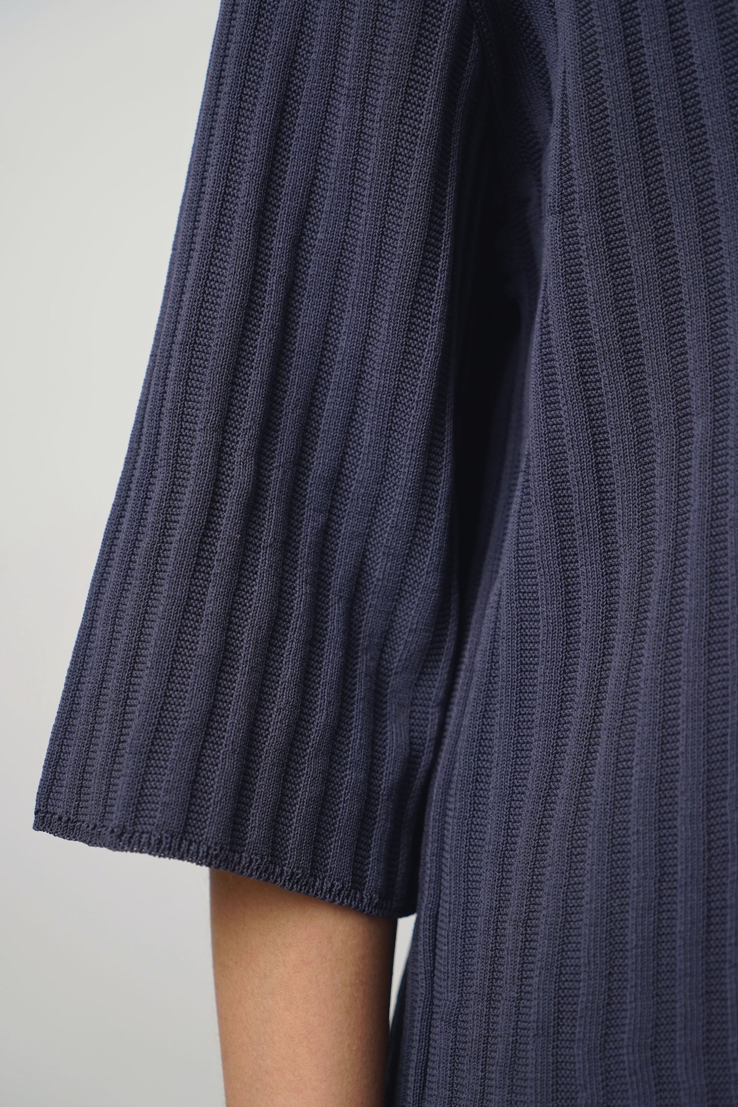 Pullover fine | smokey blue
