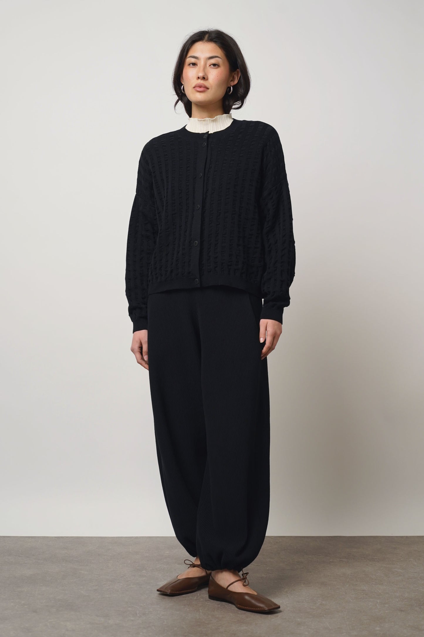 Cardigan bubble | black