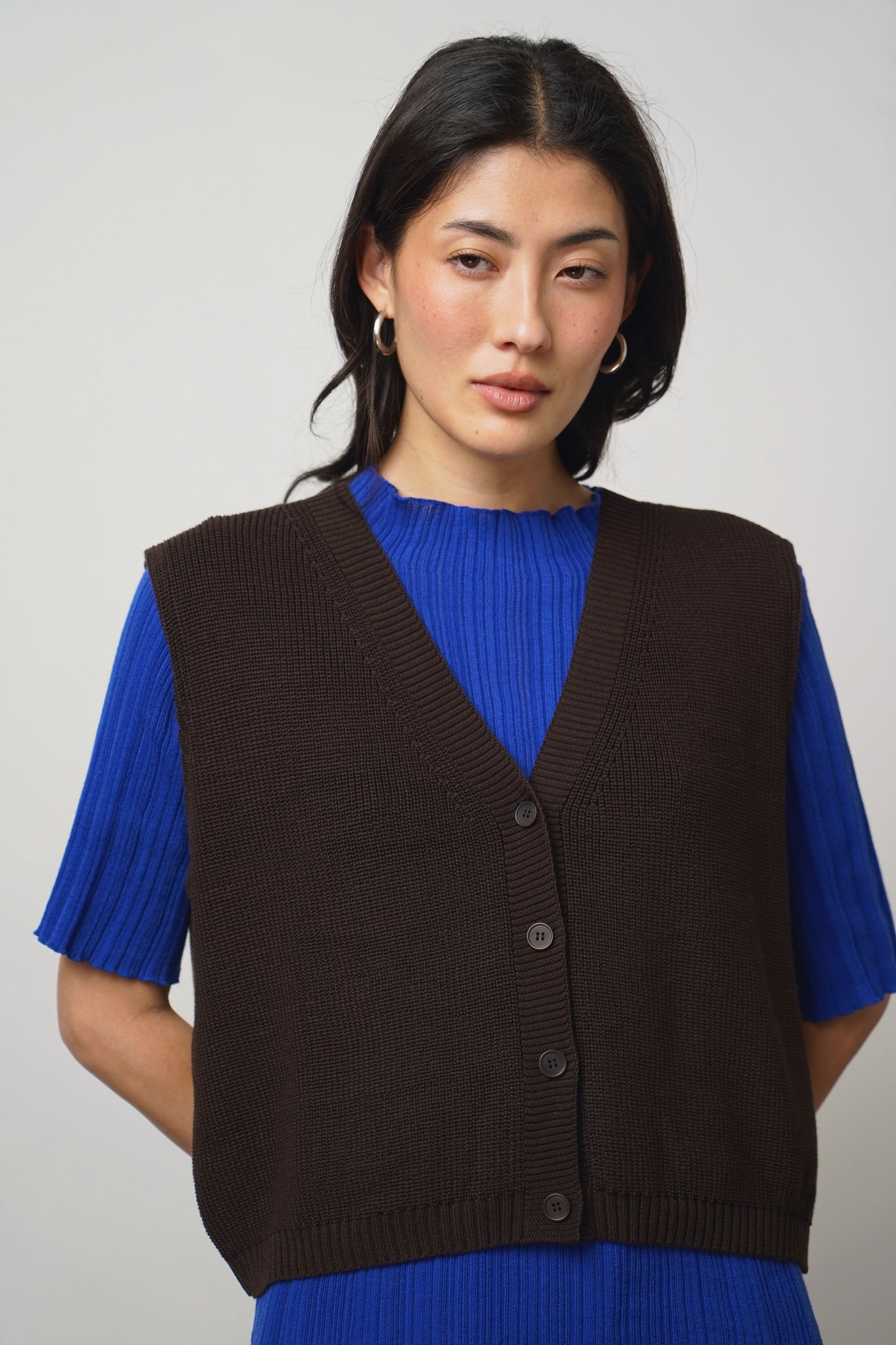 Vest | espresso