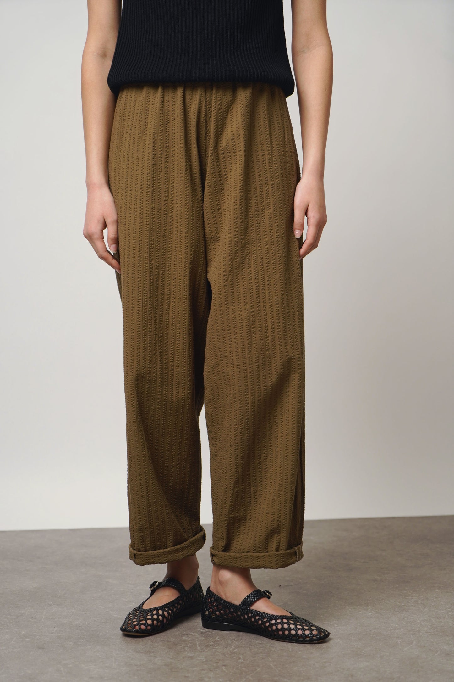Pants | cognac