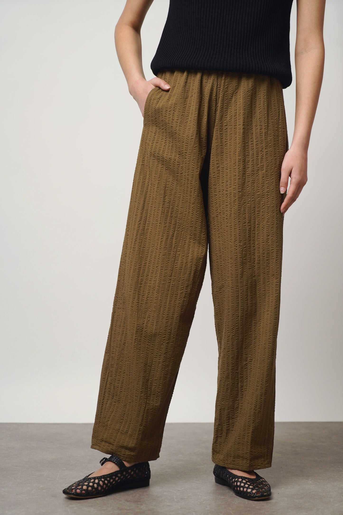 Pants | cognac