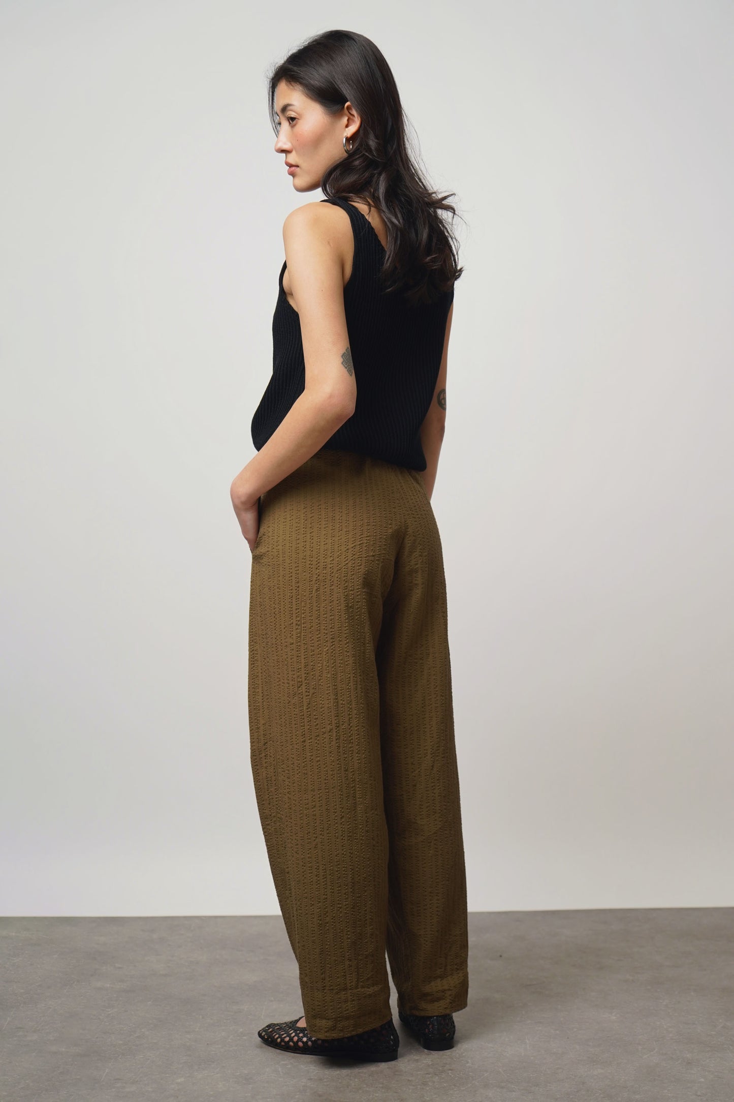 Pants | cognac