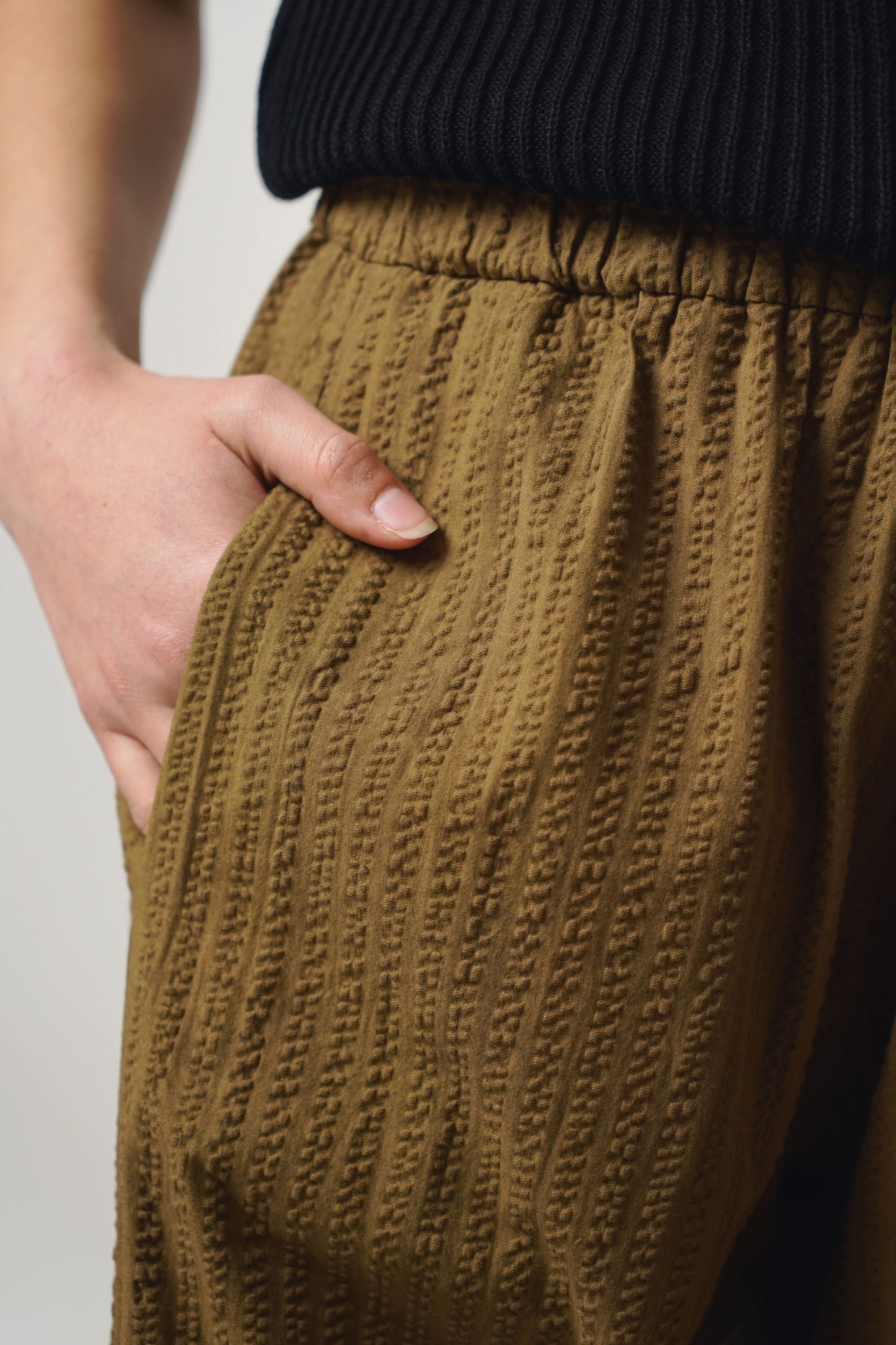 Pants | cognac