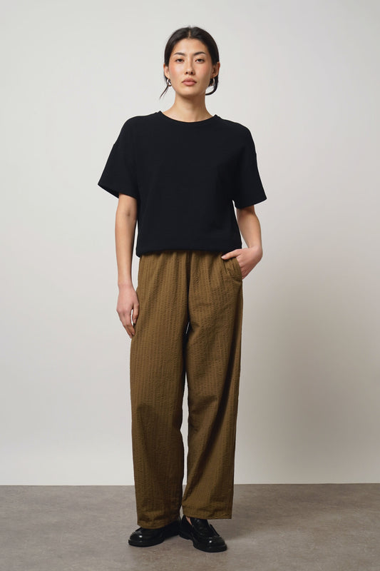 Shirt waffle | black