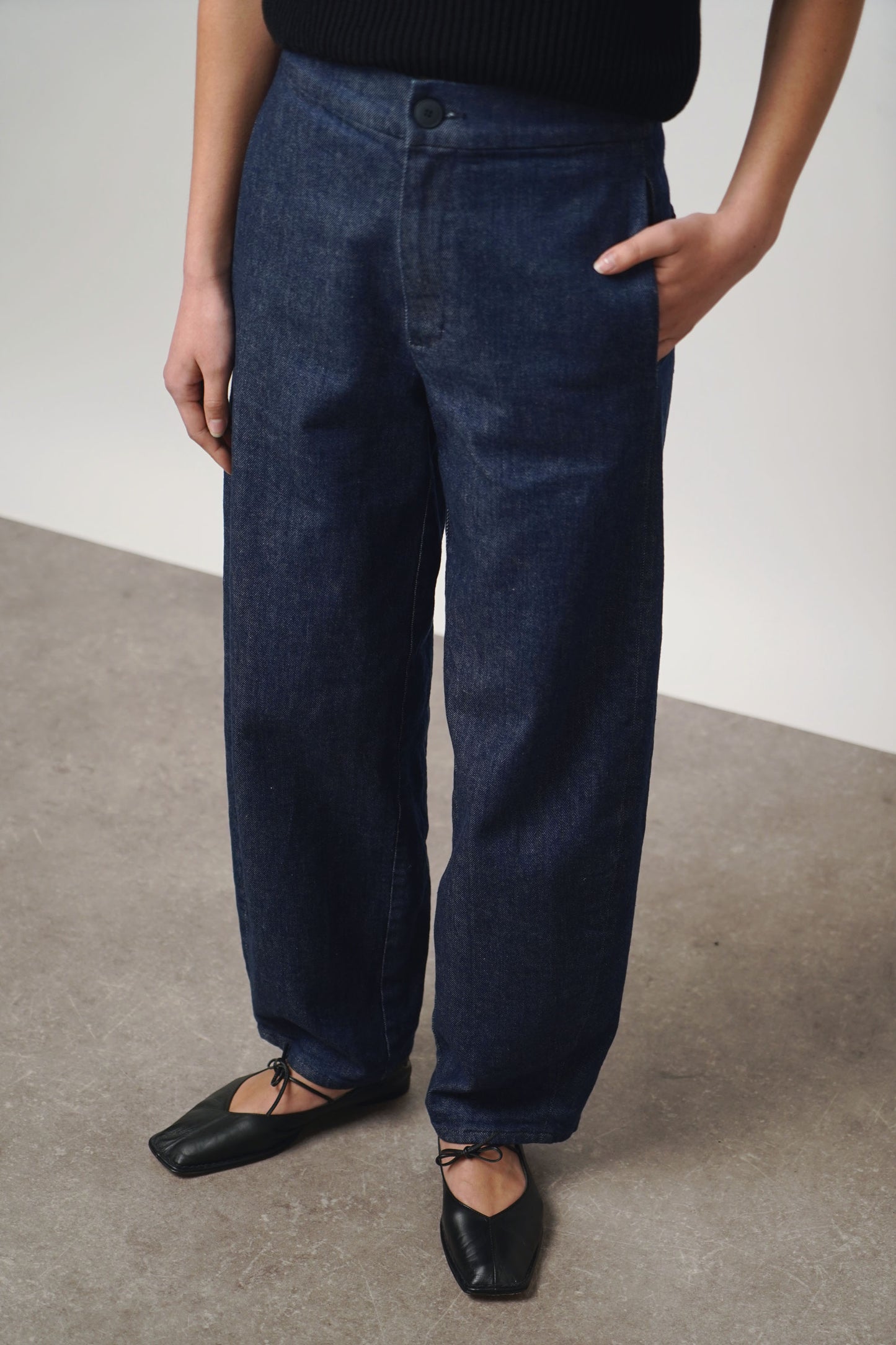 Pants barrel | denim