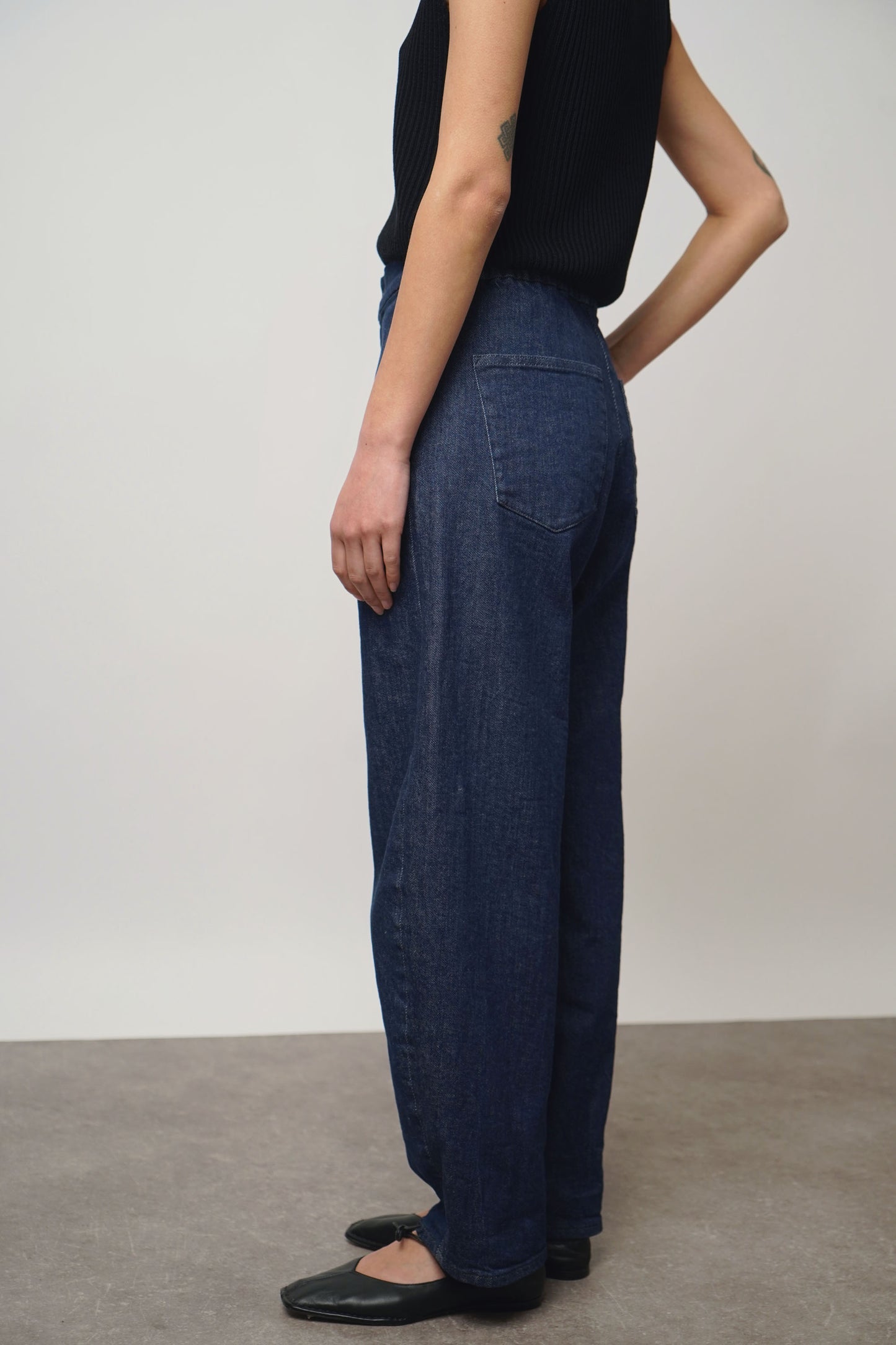 Pants barrel | denim